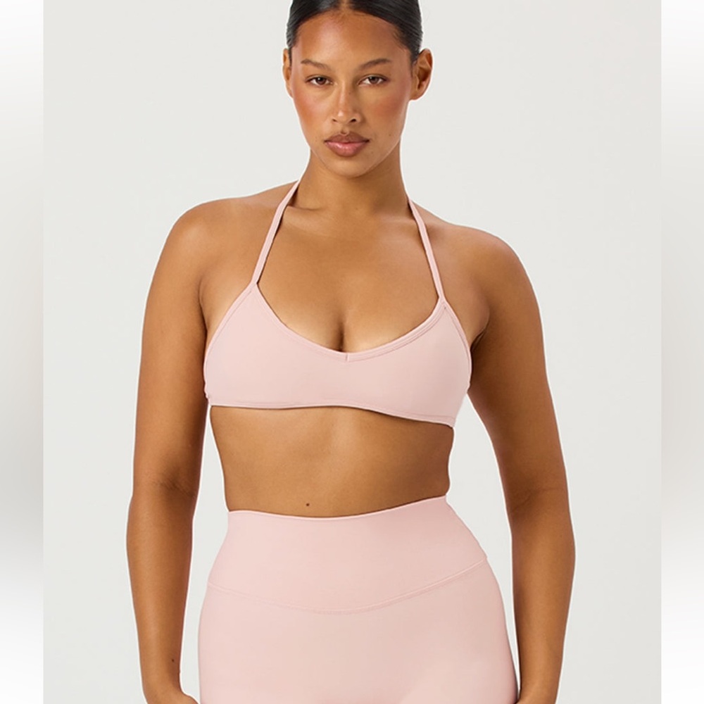 CSB Blush Freedom Set / Scrunch Leggings & Micro Crop / SMALL